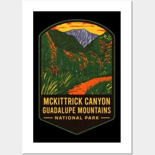 McKittrick Canyon Guadalupe Mountains National Park Posters and Art